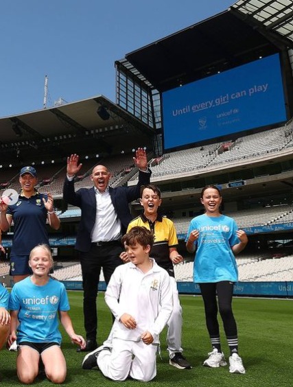 Cricket Australia and UNICEF Australia set to appeal for gender equality with new partnership