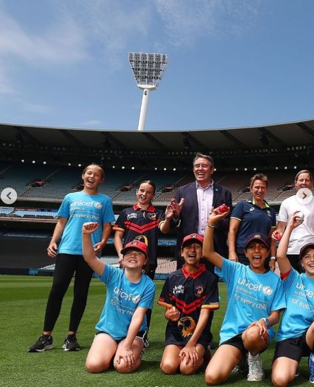 Cricket Australia and UNICEF Australia set to appeal for gender equality with new partnership