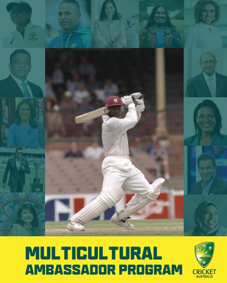 Cricket Australia is thrilled to announce the appointment of former West Indian Captain Carl Hooper as a Multicultural Ambassador for a two-year term.