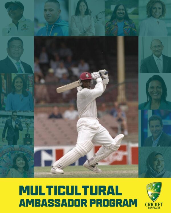 Cricket Australia is thrilled to announce the appointment of former West Indian Captain Carl Hooper as a Multicultural Ambassador for a two-year term.