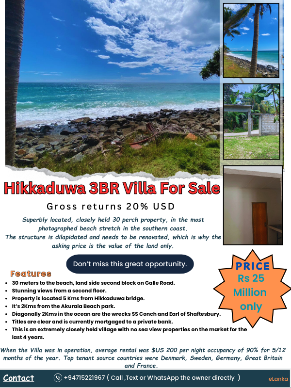 Hikkaduwa 3BR Villa (2)