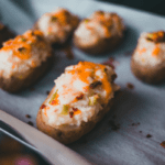 Mediterranean Stuffed Sweet Potatoes