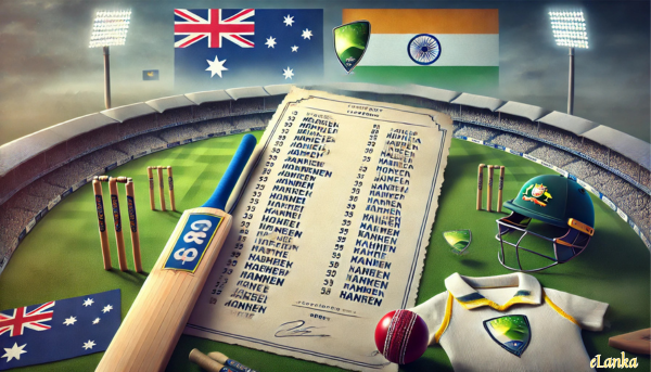 The National Selection Panel (NSP) has named a 13-player men’s squad for the first NRMA Insurance Test match against India in Perth.