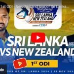 atch Sri Lanka vs New Zealand ODI Series - November 2024
