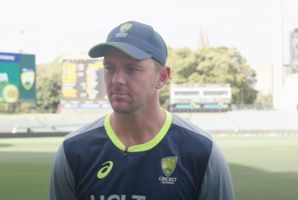 interview with Australian player Josh Hazlewood | NRMA Insurance Test match against India