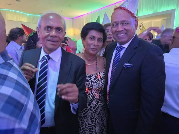 A packed Grand on Princes hosted a wonderful night of music and fine food at the VOC New year's Eve dinner dance