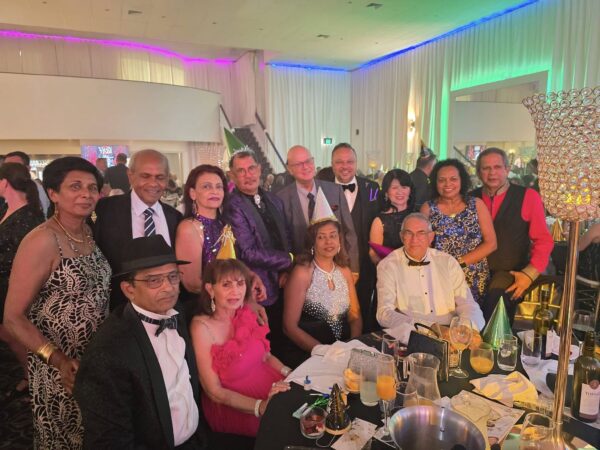 A packed Grand on Princes hosted a wonderful night of music and fine food at the VOC New year's Eve dinner dance