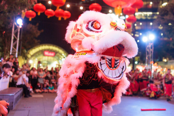 Chinese Lion Dancers