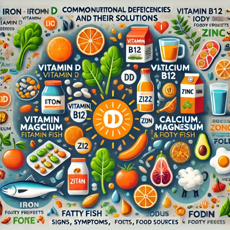 Common Nutritional Deficiencies and how to tackle them  – By Madhumitha R