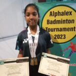 Young Rozeth Dias a Badminton Champion in the making - By Sunil Thenabadu