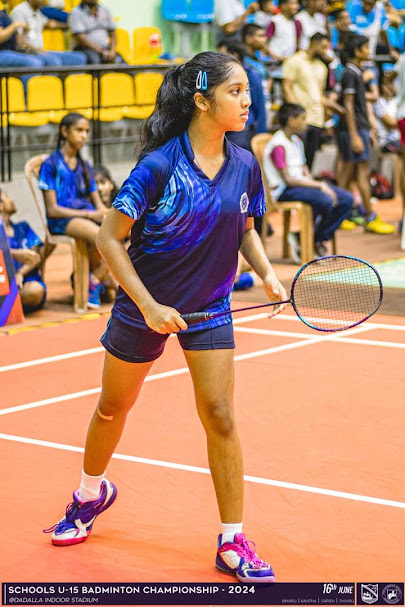Young Rozeth Dias a Badminton Champion in the making - By Sunil Thenabadu