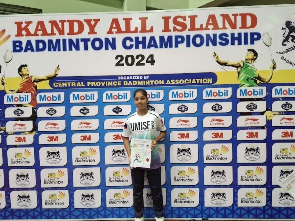 Young Rozeth Dias a Badminton Champion in the making - By Sunil Thenabadu