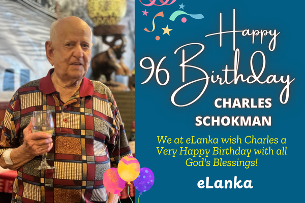 Charles Schokman Happy 96th Birthday