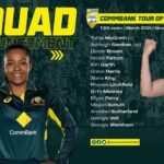Cricket Australia’s National Selection Panel (NSP) has today announced a 14-player Australian squad for the CommBank Women’s T20 Tour of New Zealand.