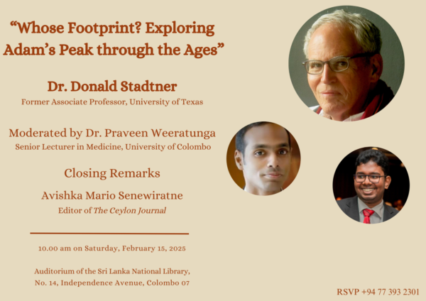 Discover the Wonders of Adam's Peak & Celebrate the Launch of The Ceylon Journal's 2nd Issue!