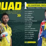 Final Australia Squad for ICC Men’s Champions Trophy