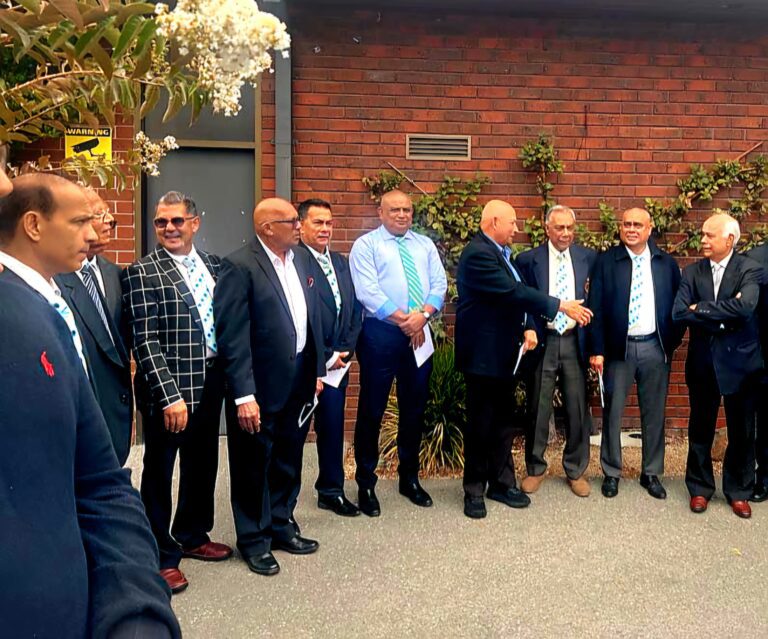 Fitting send off for a Marian champion.   Bernard Rulach accorded a heroes farewell.  –  BY TREVINE RODRIGO IN MELBOURNE.  (eLanka Sports Editor).