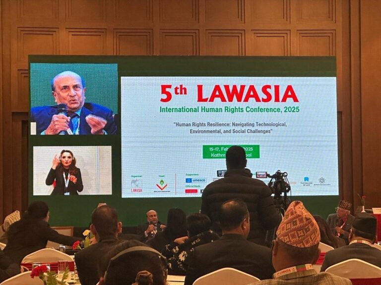 Maithri Panagoda was invited as a guest speaker to The World Human Rights Conference held at Kathmandu, Nepal