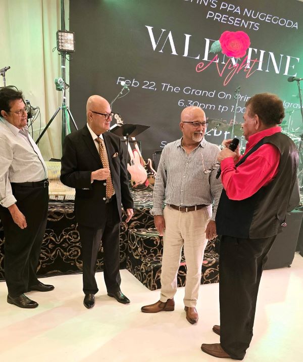 St John's College Nugegoda Valentine's night at Melbourne. 