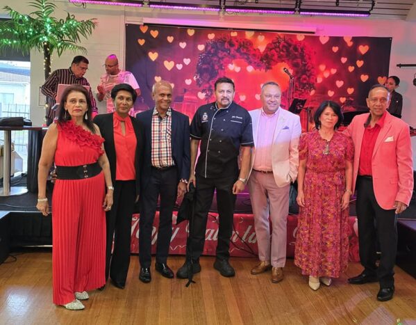There was plenty of love in the air at a fabulous Valentine's Day celebration at Springvale RSL. - By TREVINE RODRIGO IN MELBOURNE.