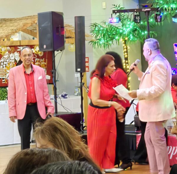 There was plenty of love in the air at a fabulous Valentine's Day celebration at Springvale RSL. - By TREVINE RODRIGO IN MELBOURNE.