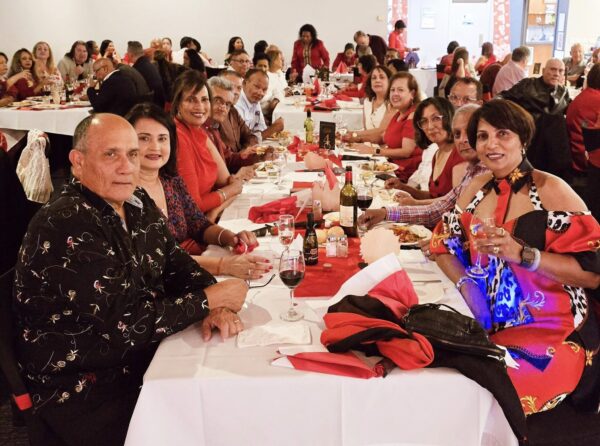 There was plenty of love in the air at a fabulous Valentine's Day celebration at Springvale RSL. - By TREVINE RODRIGO IN MELBOURNE.