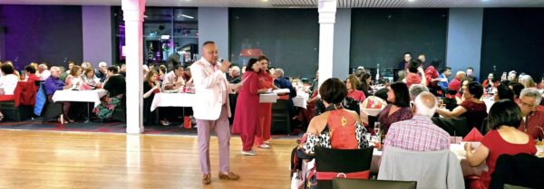 There was plenty of love in the air at a fabulous Valentine's Day celebration at Springvale RSL. - By TREVINE RODRIGO IN MELBOURNE.