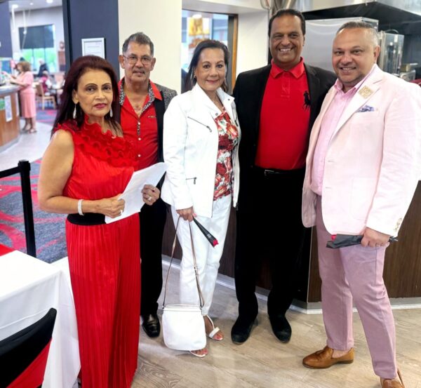 There was plenty of love in the air at a fabulous Valentine's Day celebration at Springvale RSL. - By TREVINE RODRIGO IN MELBOURNE.
