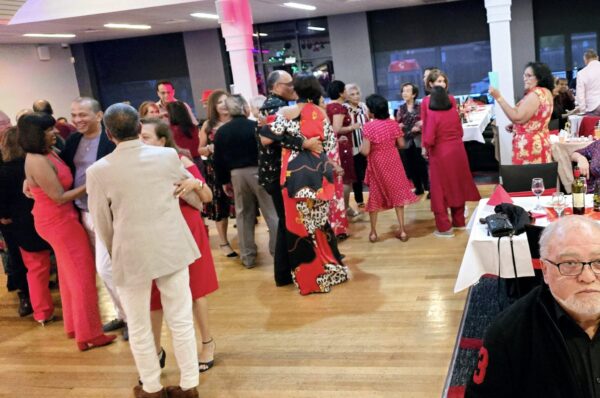 There was plenty of love in the air at a fabulous Valentine's Day celebration at Springvale RSL. - By TREVINE RODRIGO IN MELBOURNE.