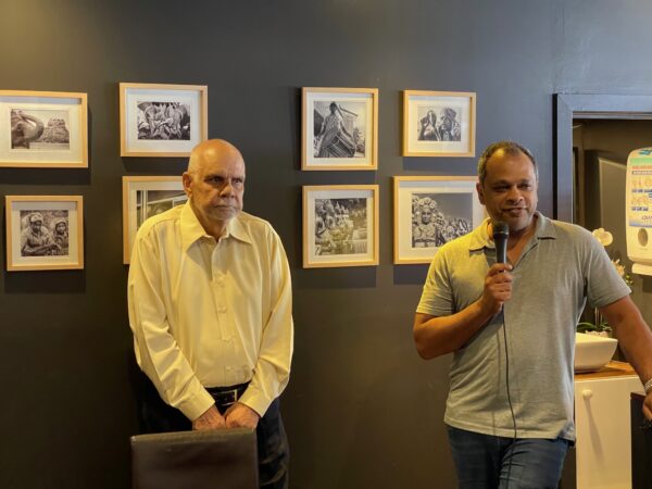  Victor Melder and Hugh Karunanayake honoured for their lifetime work in preserving history - By Beverley Pinde