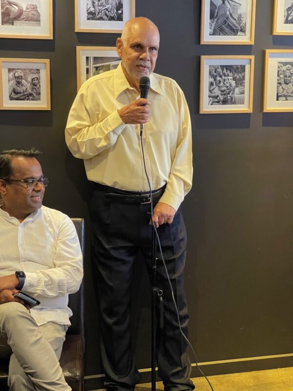  Victor Melder and Hugh Karunanayake honoured for their lifetime work in preserving history - By Beverley Pinde