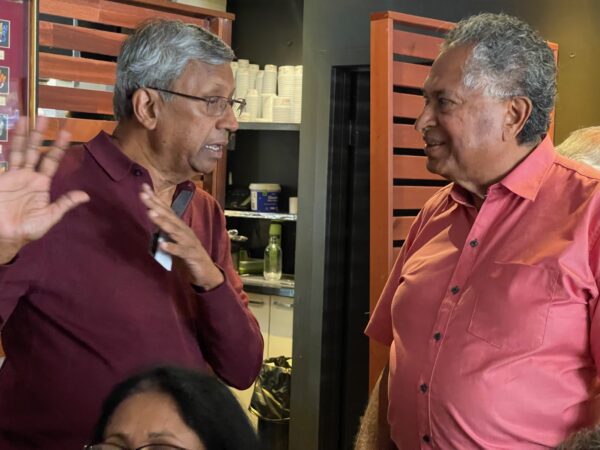  Victor Melder and Hugh Karunanayake honoured for their lifetime work in preserving history - By Beverley Pinde