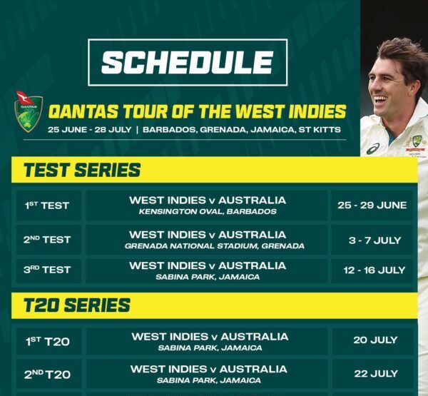 West Indies Tour Itinerary (1)