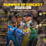 Cricket Everywhere in Season 2025-26 International Schedule