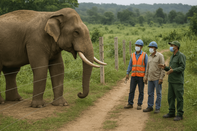 Human-Elephant Conflict Mitigation Efforts Intensify-by Kalani-eLanka