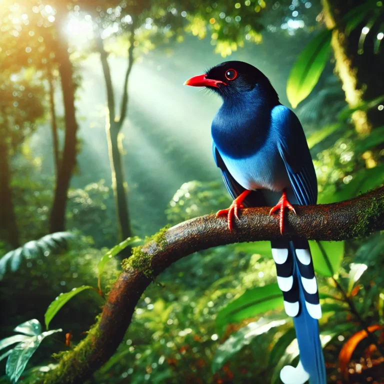 The Sri Lankan Blue Magpie: A Jewel of the Rainforest – By Malsha – eLanka