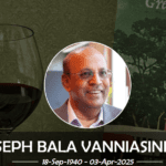 Demise of Bala Vanniasinkam Former Chief Accountant of Walker Sons & Co Ltd.