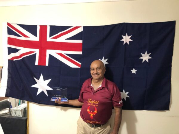 Royston D’Abrera (an Old Peterite) was honoured on Australia Day with the award of Fairfield Citizen of the Year