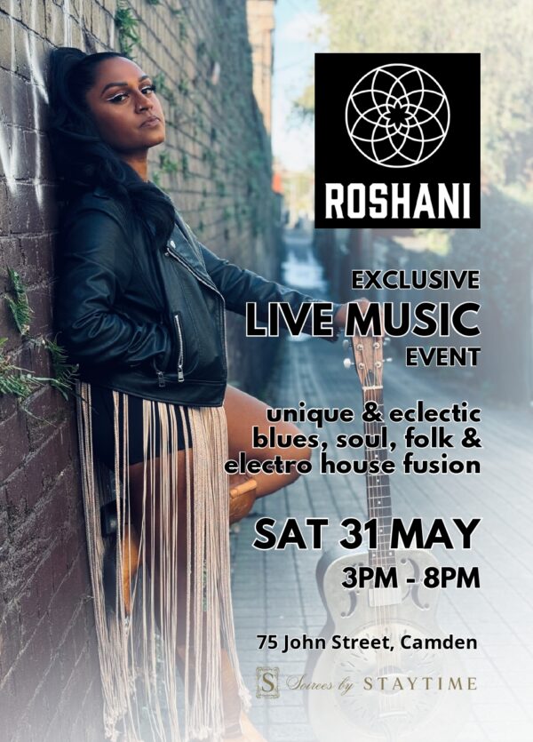 ROSHANI Performance in Camden - Saturday 31 May, ( Sydney Event )