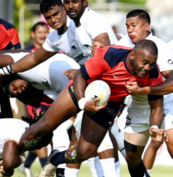 Sri Lanka dazzle and blow away Malaysia's aspirations.  Comprehensive thrashing of a serious challenger. - BY TREVINE RODRIGO IN MELBOURNE.  (ELanka sports editor)