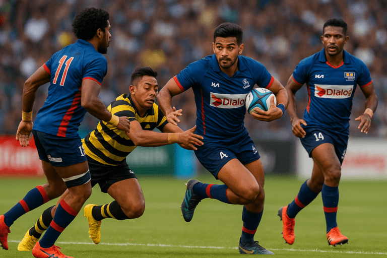 Sri Lanka dazzle and blow away Malaysia’s aspirations.   Comprehensive thrashing of a serious challenger. – BY TREVINE RODRIGO IN MELBOURNE.   (ELanka sports editor)