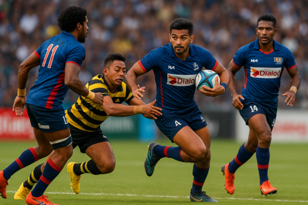 Sri Lanka dazzle and blow away Malaysia's aspirations. Comprehensive thrashing of a serious challenger. - BY TREVINE RODRIGO IN MELBOURNE. (ELanka sports editor)