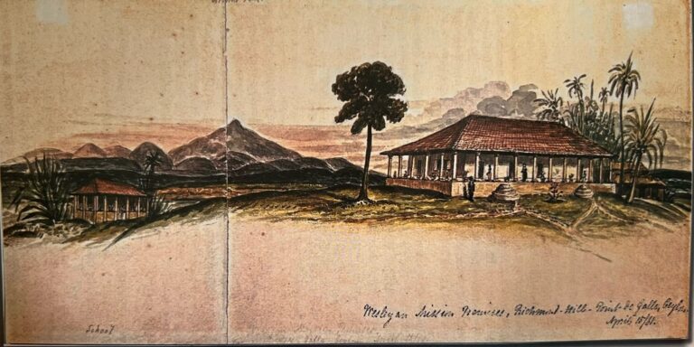 The Genesis of Richmond, Galle still shrouded in a controversy? – BY RANJAN DIAS JAYASINH