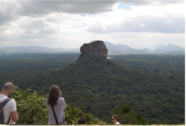 Pidurangala Temple and The Cave in Sri Lanka By Leelananda Ihalagamage