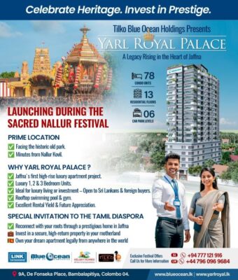 Own your piece of jaffna's future - Yarl Royal Palace