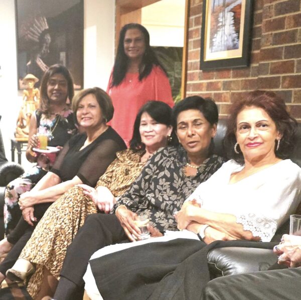 Sandy's home in Dingley to celebrate his 70's milestone birthday