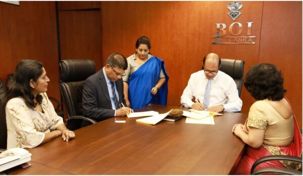 Blue Ocean Group Signs Landmark Agreement with Board of Investment of Sri Lanka