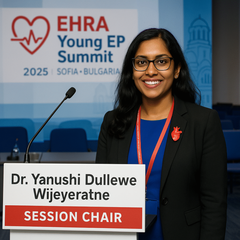 British-Sri Lankan cardiologist invited to chair European Cardiology Summit session