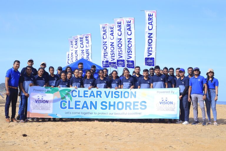 Vision Care successfully concludes “Clear Vision Clear Shores” Mt. Lavinia beach cleanup initiative for World Environment Day