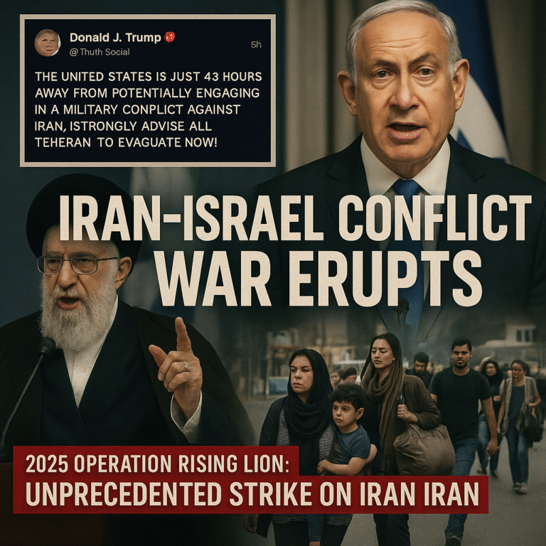 Official Declaration of Hostilities Between Israel and Iran: The Present Conflict and Trump’s Evacuation Notice – By Dr Harold Gunatillake